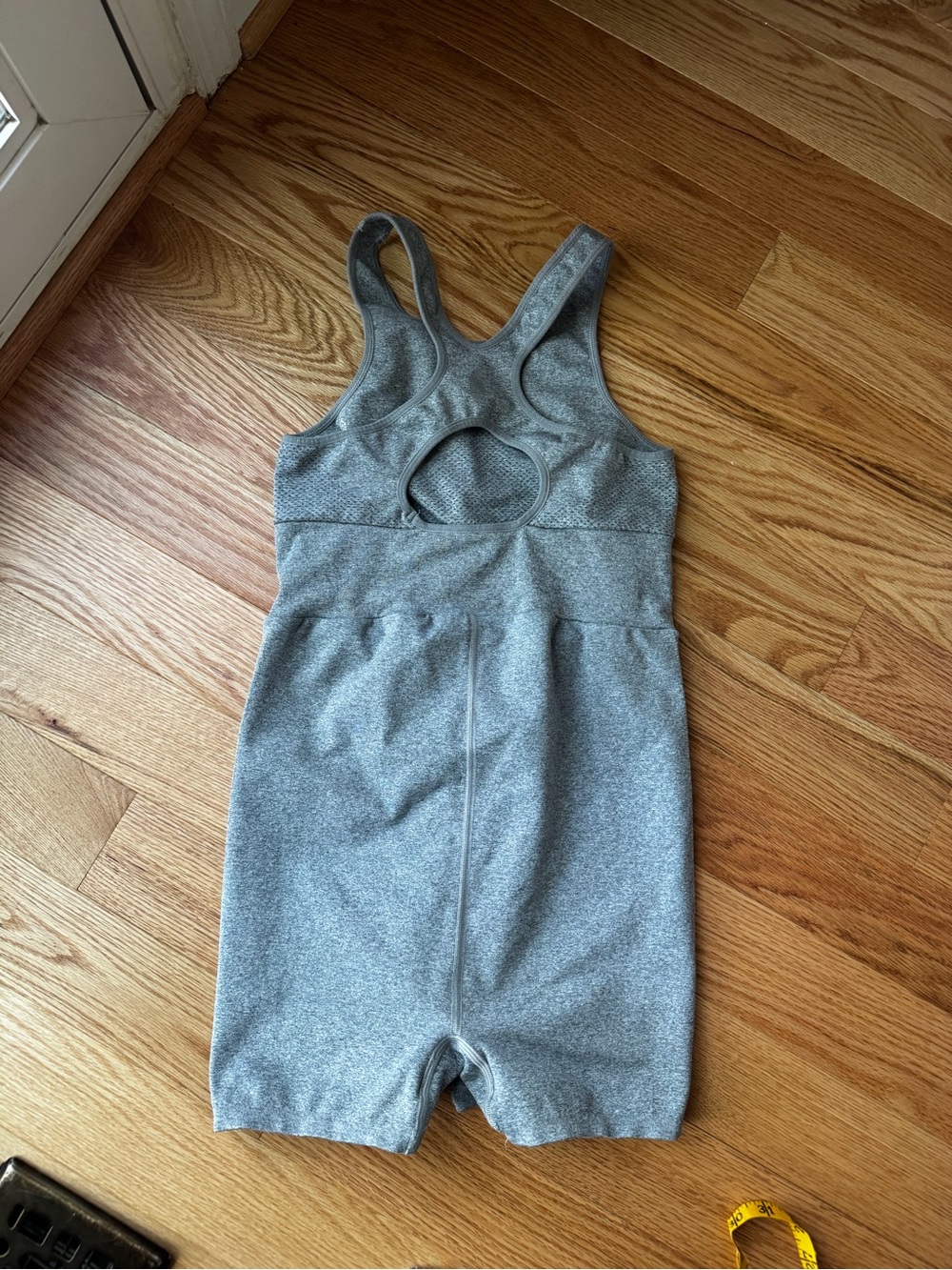 Free People Movement Every Single Time Runsie Gray Romper M/L - Picture 5 of 11